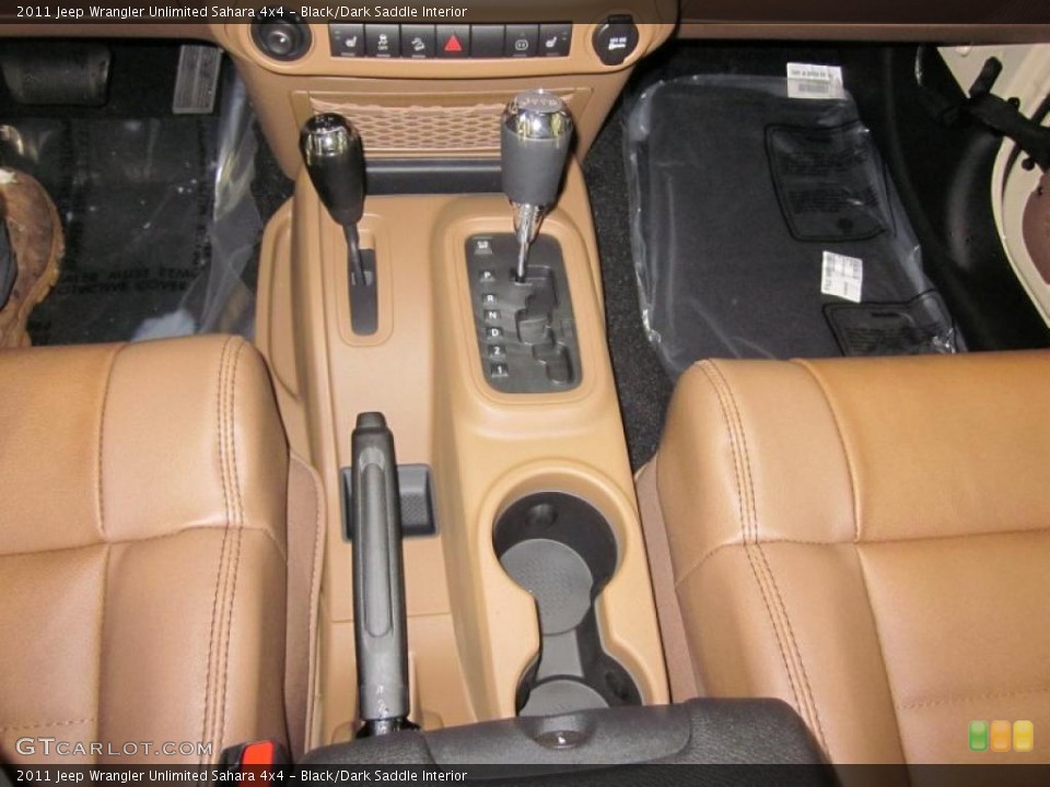 Black/Dark Saddle Interior Transmission for the 2011 Jeep Wrangler Unlimited Sahara 4x4 #41575363