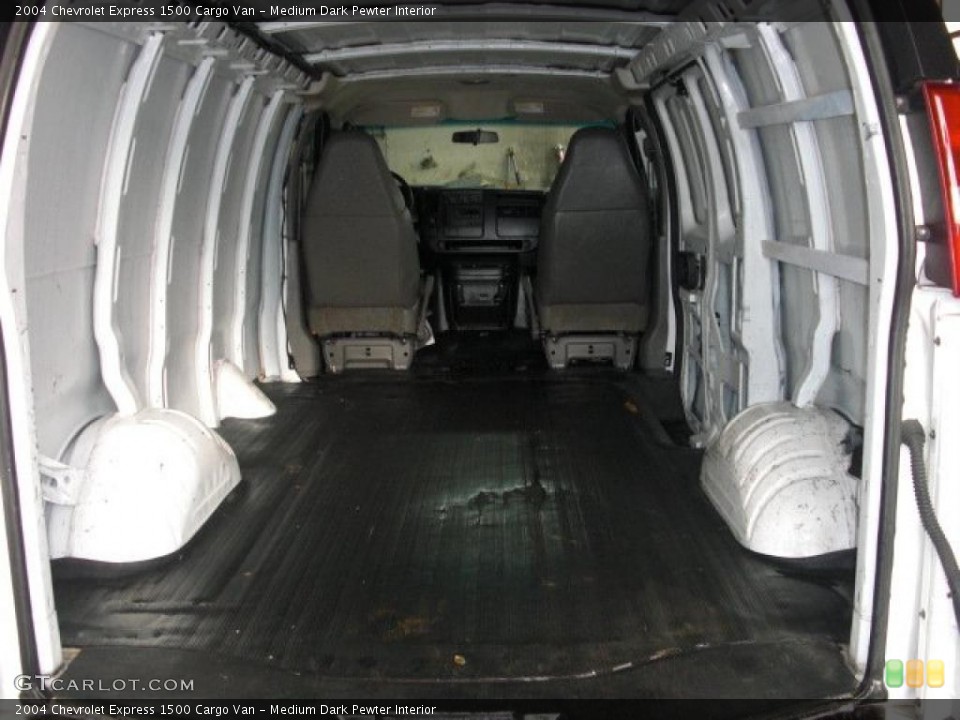 Medium Dark Pewter Interior Trunk for the 2004 Chevrolet Express 1500 Cargo Van #41577707