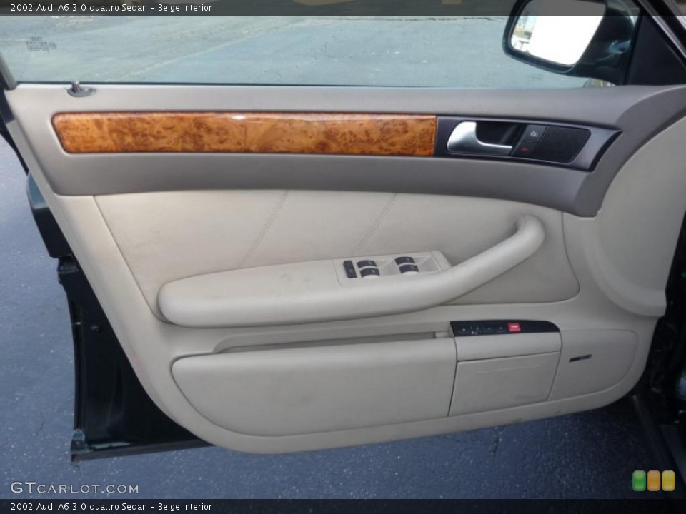 Beige Interior Door Panel for the 2002 Audi A6 3.0 quattro Sedan #41578819