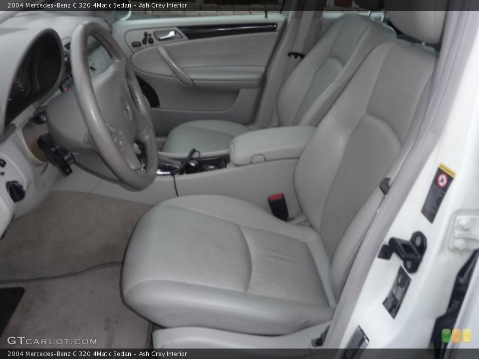 Ash Grey Interior Photo for the 2004 Mercedes-Benz C 320 4Matic Sedan #41579335