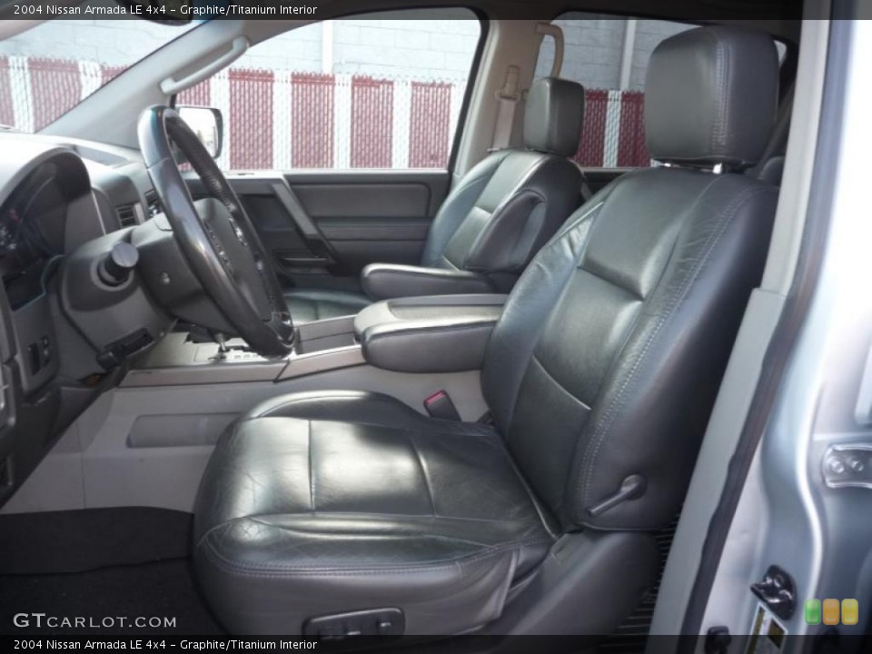 Graphite/Titanium Interior Photo for the 2004 Nissan Armada LE 4x4 #41580363