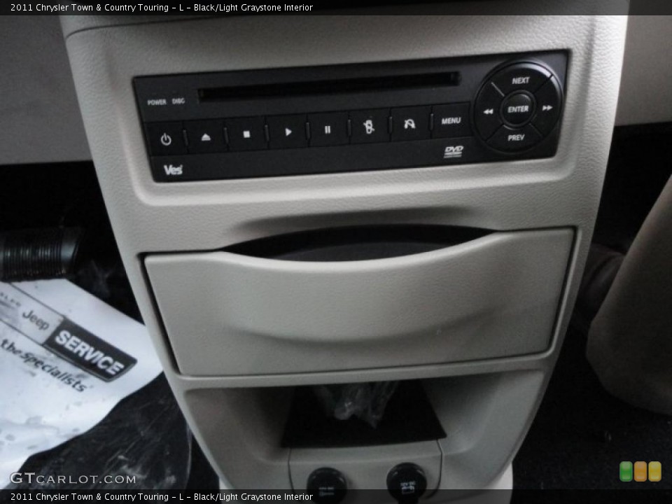 Black/Light Graystone Interior Controls for the 2011 Chrysler Town & Country Touring - L #41582027