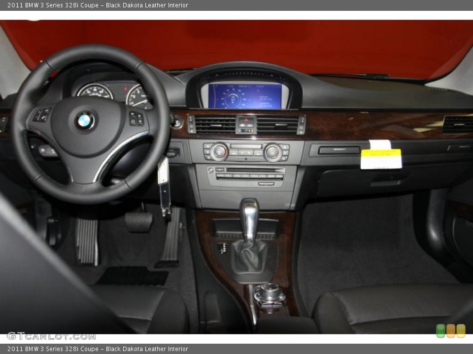 Black Dakota Leather Interior Dashboard for the 2011 BMW 3 Series 328i Coupe #41582567