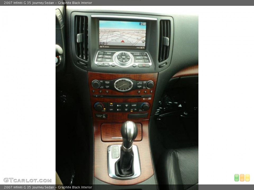 Graphite Black Interior Transmission for the 2007 Infiniti G 35 Journey Sedan #41587379