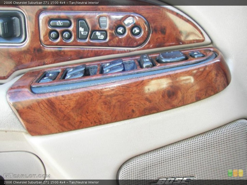 Tan/Neutral Interior Controls for the 2006 Chevrolet Suburban Z71 1500 4x4 #41587931