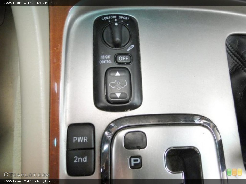 Ivory Interior Controls for the 2005 Lexus LX 470 #41590394