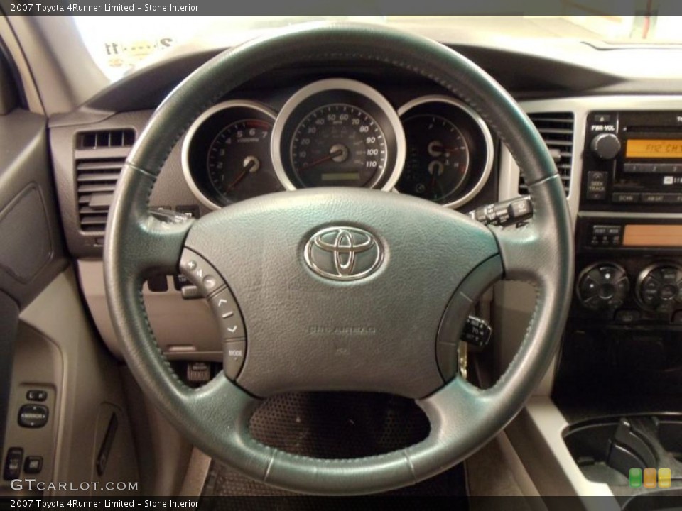 Stone Interior Steering Wheel for the 2007 Toyota 4Runner Limited #41593539