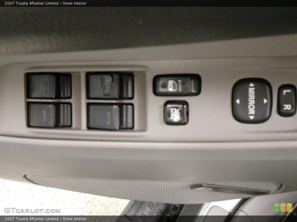 Stone Interior Controls for the 2007 Toyota 4Runner Limited #41593627