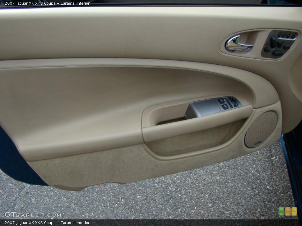 Caramel Interior Door Panel for the 2007 Jaguar XK XK8 Coupe #41596201