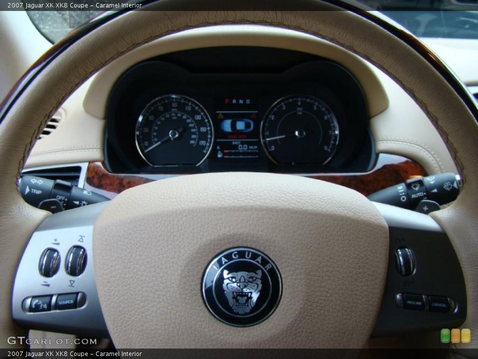 Caramel Interior Gauges for the 2007 Jaguar XK XK8 Coupe #41596217