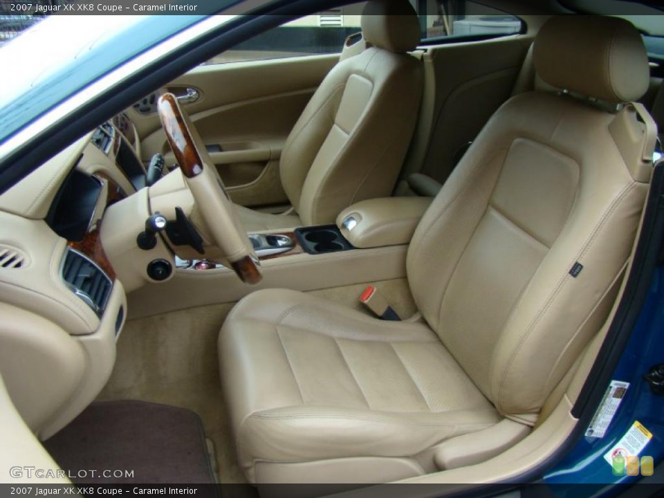 Caramel Interior Photo for the 2007 Jaguar XK XK8 Coupe #41596281