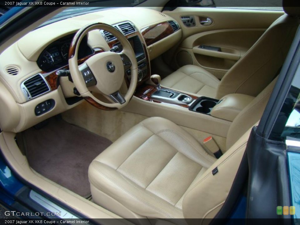 Caramel Interior Photo for the 2007 Jaguar XK XK8 Coupe #41596305