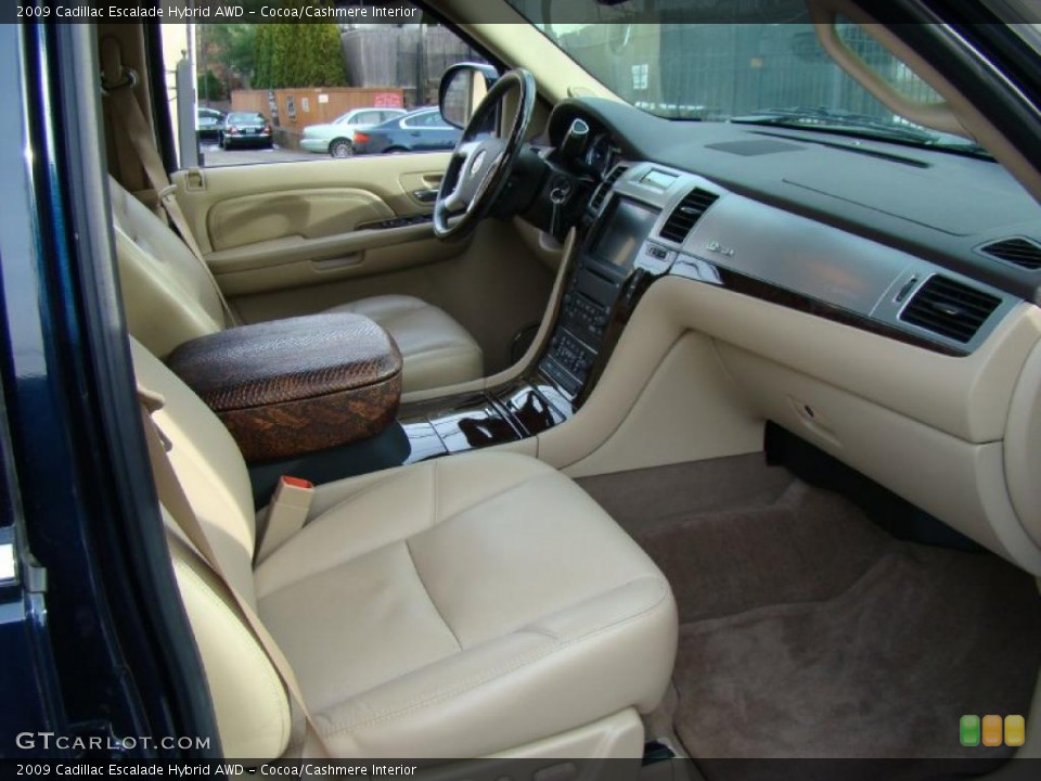 Cocoa/Cashmere Interior Photo for the 2009 Cadillac Escalade Hybrid AWD #41596753
