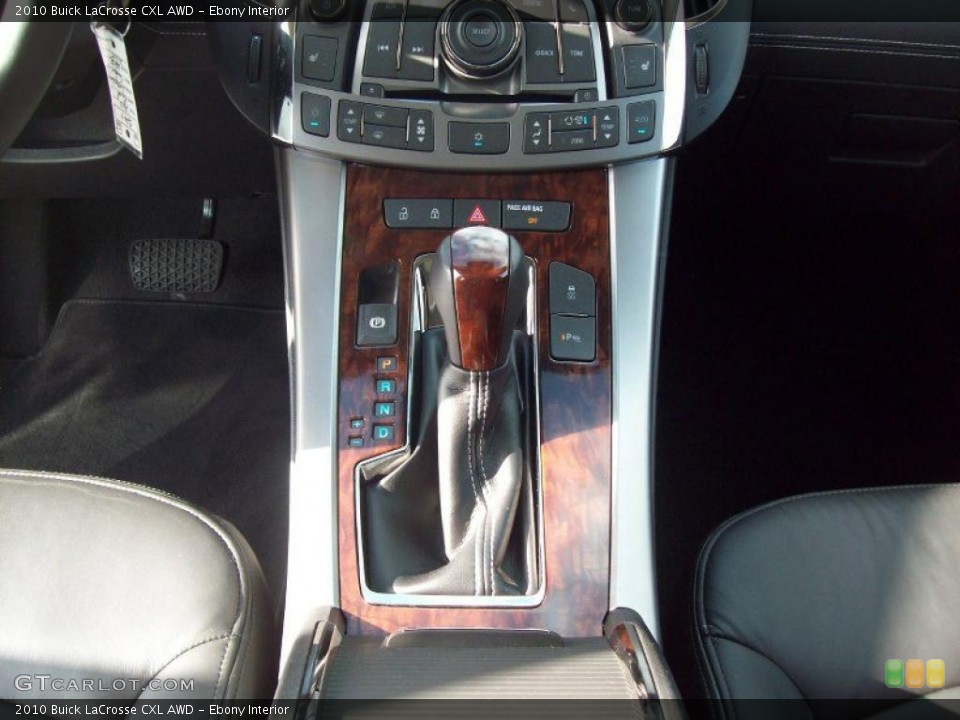Ebony Interior Transmission for the 2010 Buick LaCrosse CXL AWD #41597365