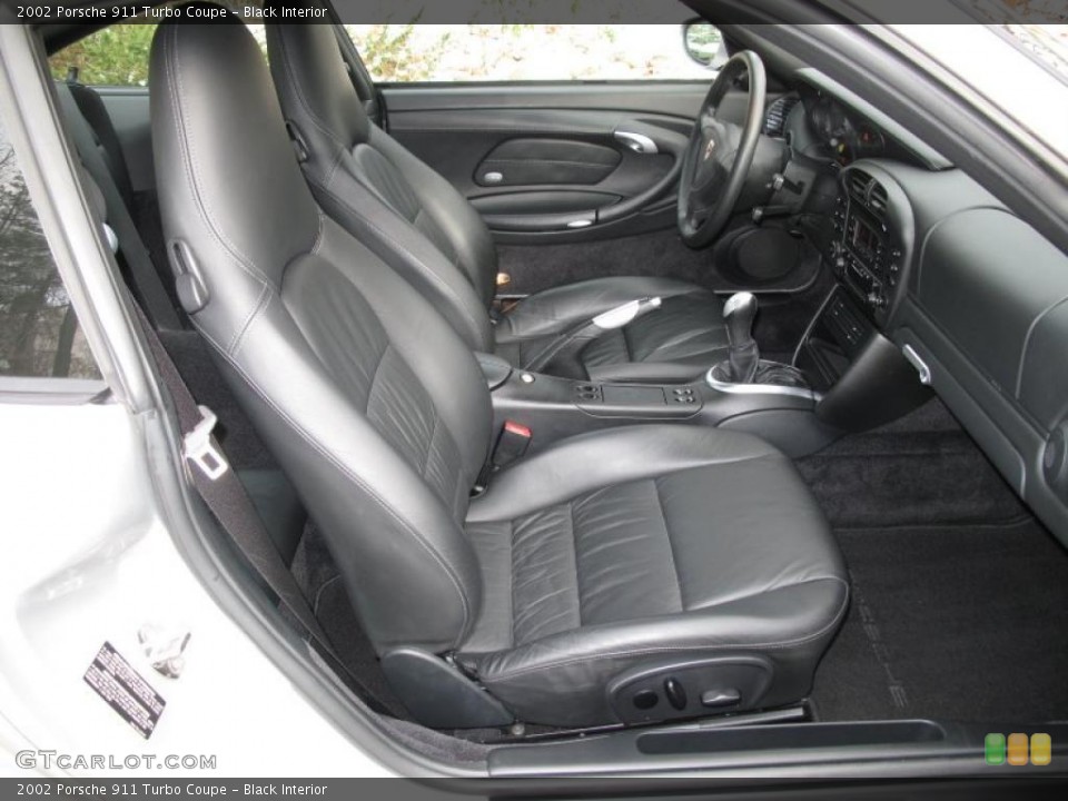Black Interior Photo for the 2002 Porsche 911 Turbo Coupe #41599169