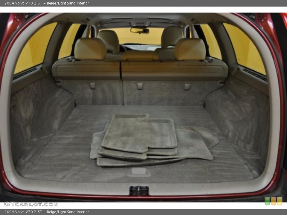 Beige/Light Sand Interior Trunk for the 2004 Volvo V70 2.5T #41599625