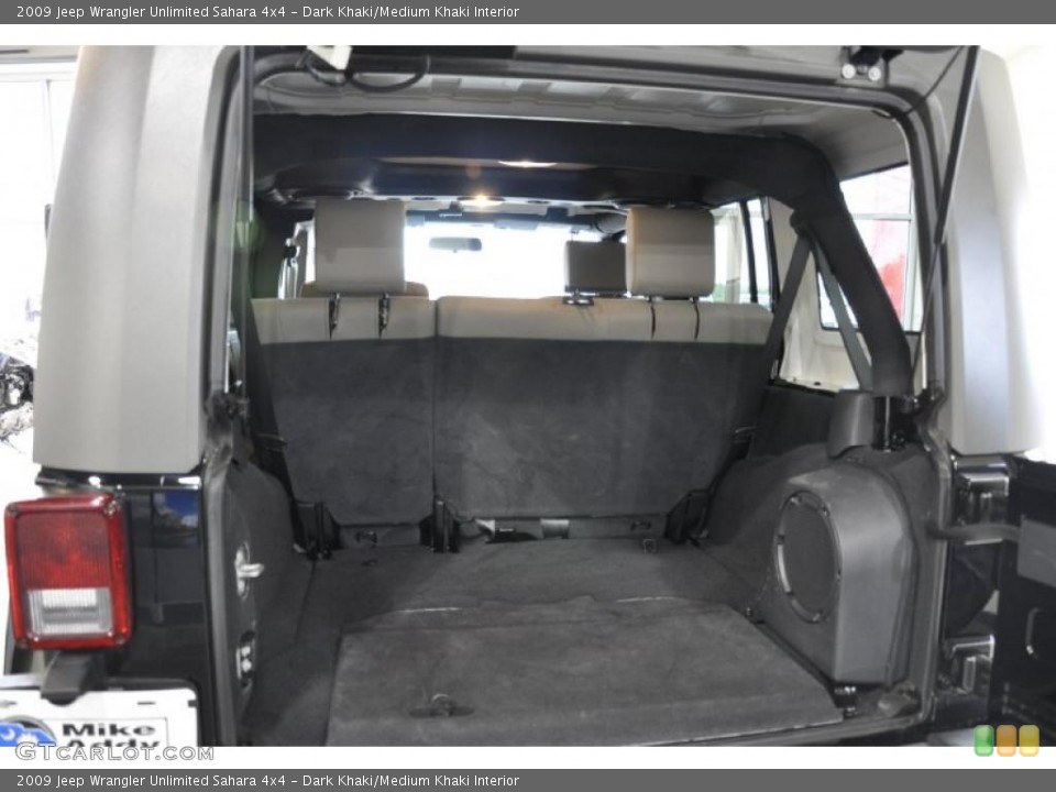 Dark Khaki/Medium Khaki Interior Trunk for the 2009 Jeep Wrangler Unlimited Sahara 4x4 #41602973