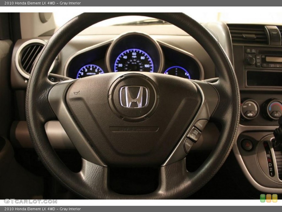 Gray Interior Steering Wheel for the 2010 Honda Element LX 4WD #41603069