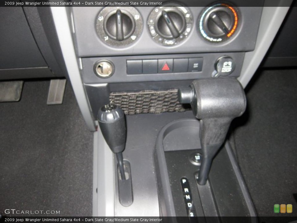 Dark Slate Gray/Medium Slate Gray Interior Transmission for the 2009 Jeep Wrangler Unlimited Sahara 4x4 #41603329