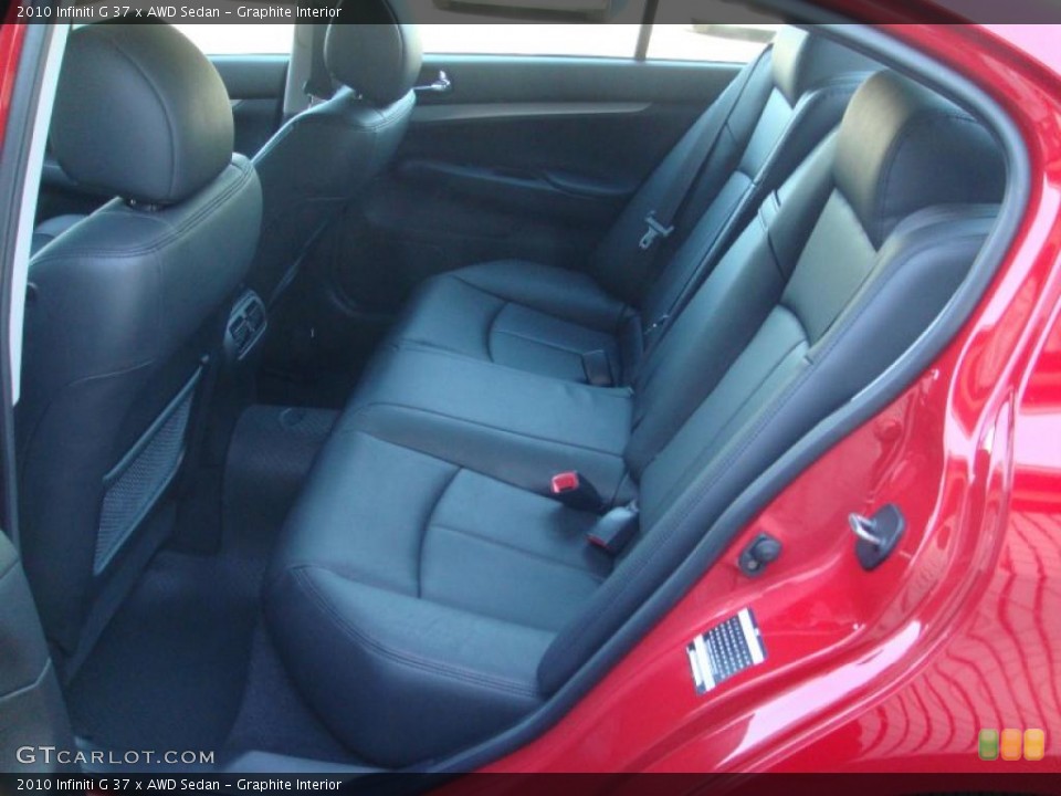 Graphite Interior Photo for the 2010 Infiniti G 37 x AWD Sedan #41604173