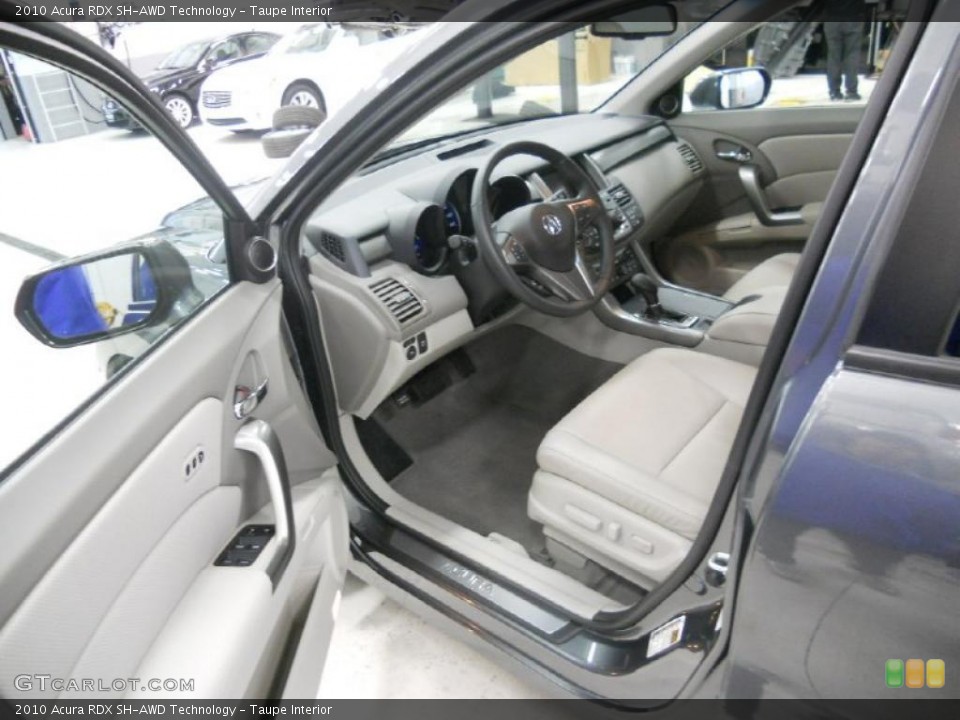 Taupe Interior Photo for the 2010 Acura RDX SH-AWD Technology #41604489