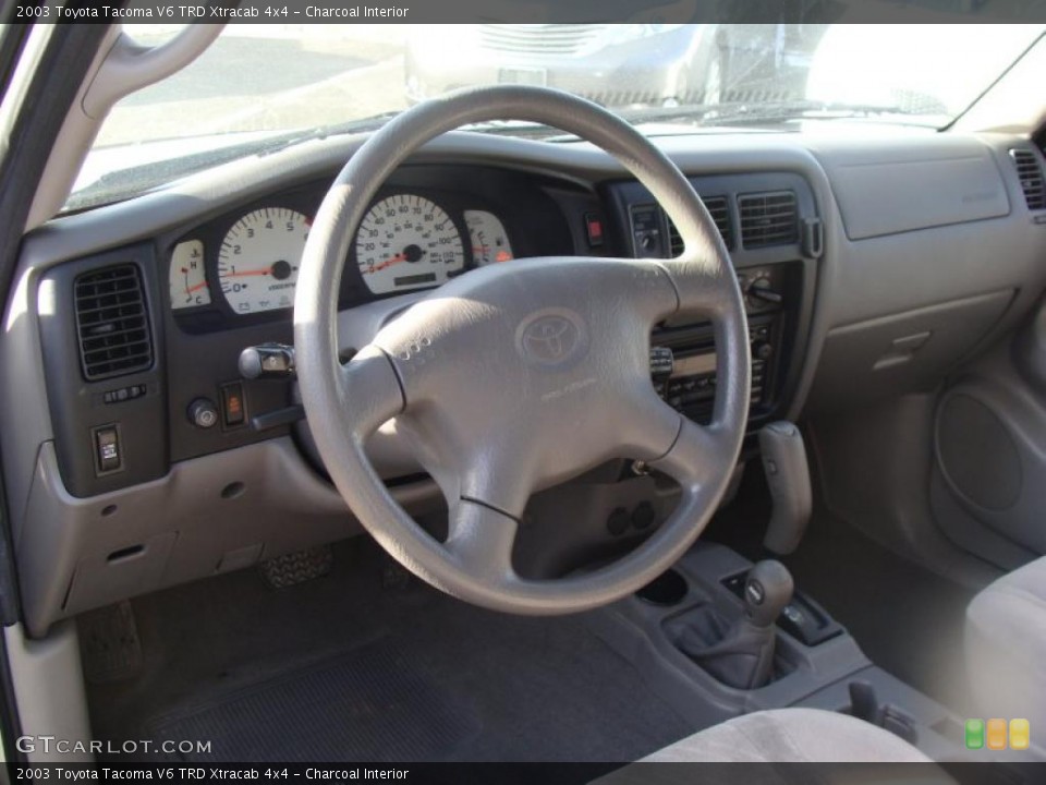 Charcoal Interior Photo for the 2003 Toyota Tacoma V6 TRD Xtracab 4x4 #41604833