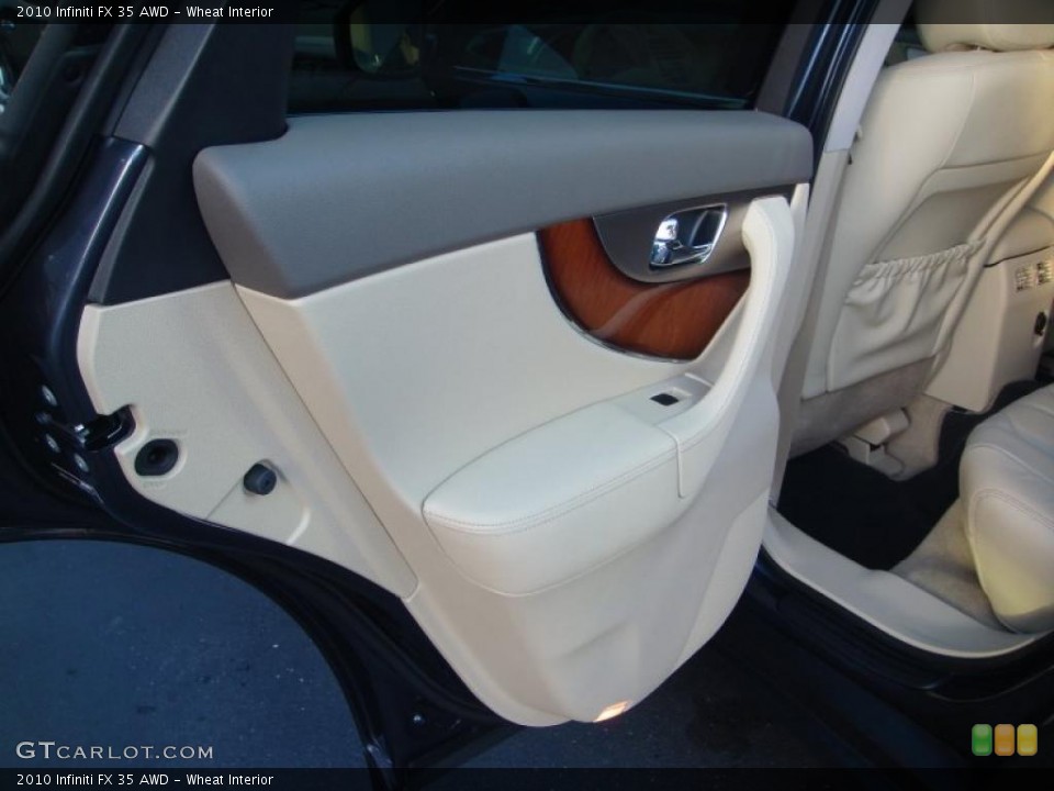Wheat Interior Door Panel for the 2010 Infiniti FX 35 AWD #41605481