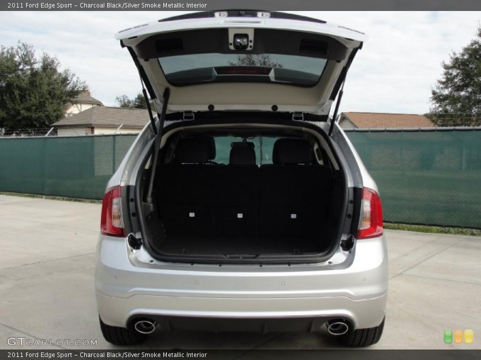 Charcoal Black/Silver Smoke Metallic Interior Trunk for the 2011 Ford Edge Sport #41606081