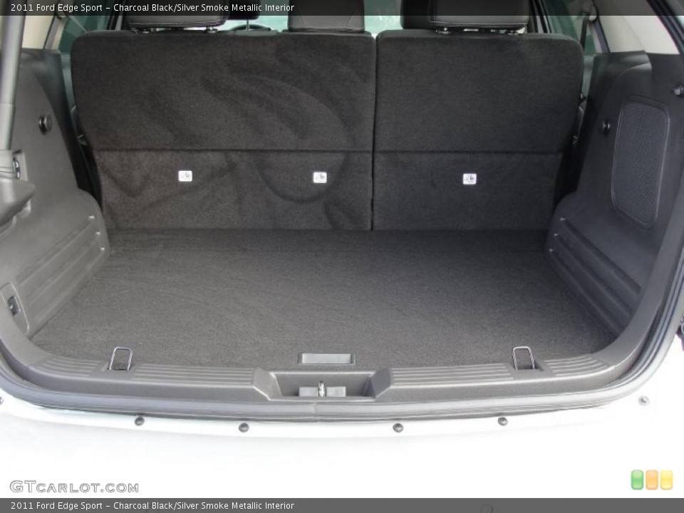 Charcoal Black/Silver Smoke Metallic Interior Trunk for the 2011 Ford Edge Sport #41606109