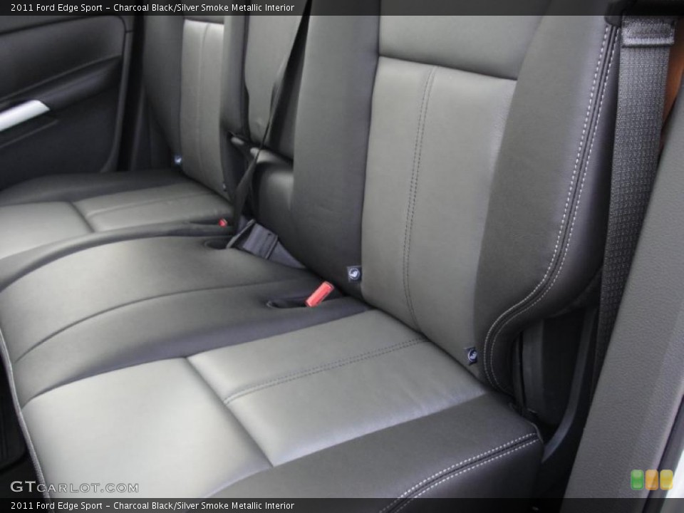 Charcoal Black/Silver Smoke Metallic Interior Photo for the 2011 Ford Edge Sport #41606217