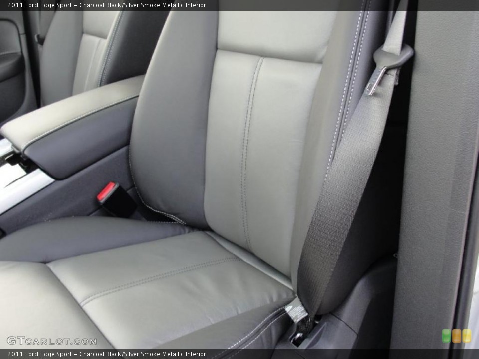 Charcoal Black/Silver Smoke Metallic Interior Photo for the 2011 Ford Edge Sport #41606321