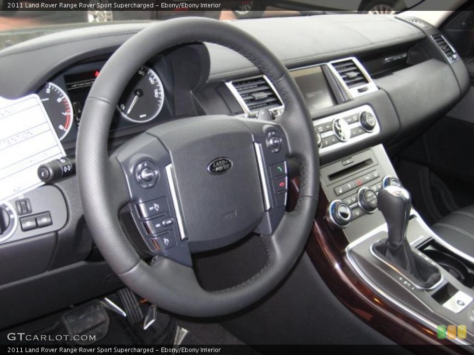 Ebony/Ebony Interior Photo for the 2011 Land Rover Range Rover Sport Supercharged #41606337