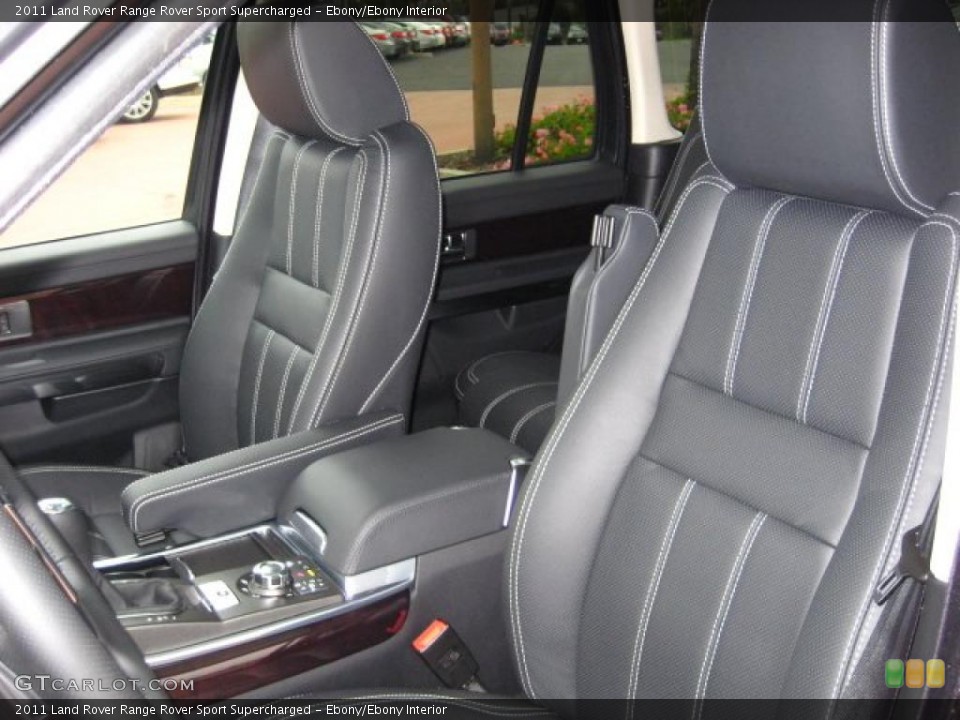 Ebony/Ebony Interior Photo for the 2011 Land Rover Range Rover Sport Supercharged #41606341