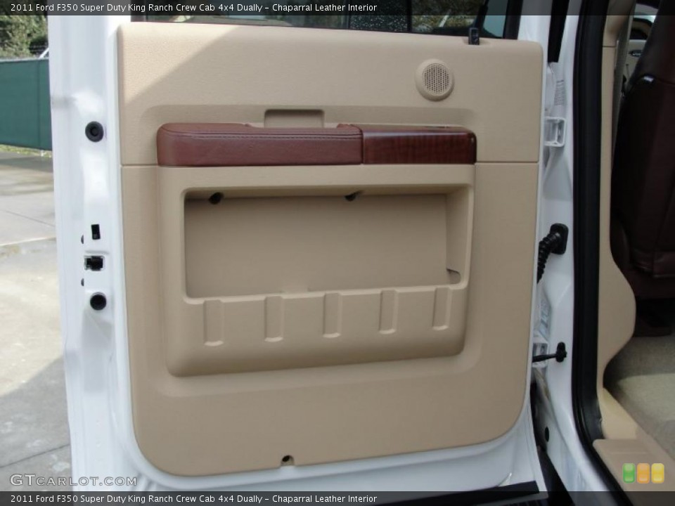Chaparral Leather Interior Door Panel for the 2011 Ford F350 Super Duty King Ranch Crew Cab 4x4 Dually #41607321
