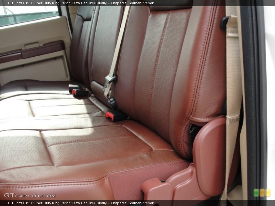 Chaparral Leather Interior Photo for the 2011 Ford F350 Super Duty King Ranch Crew Cab 4x4 Dually #41607361