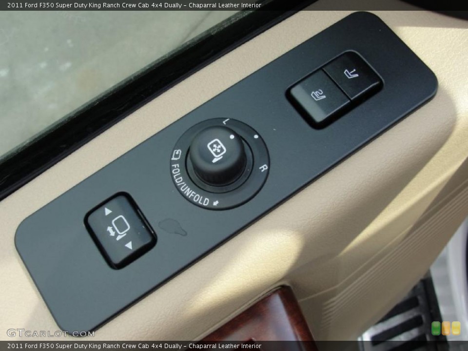 Chaparral Leather Interior Controls for the 2011 Ford F350 Super Duty King Ranch Crew Cab 4x4 Dually #41607393