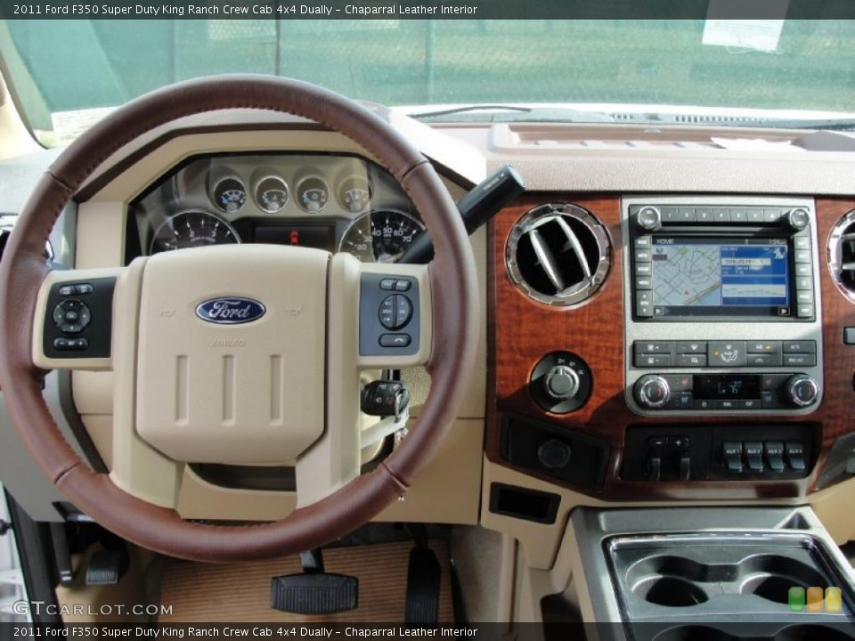 Chaparral Leather Interior Dashboard for the 2011 Ford F350 Super Duty King Ranch Crew Cab 4x4 Dually #41607485