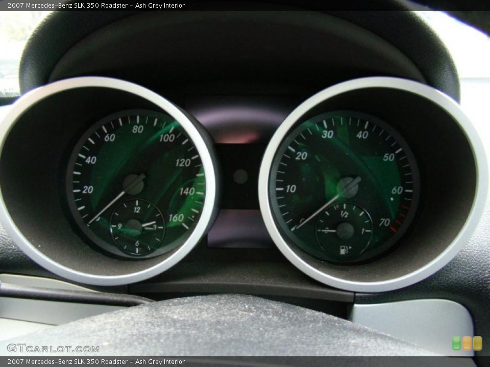 Ash Grey Interior Gauges for the 2007 Mercedes-Benz SLK 350 Roadster #41608297