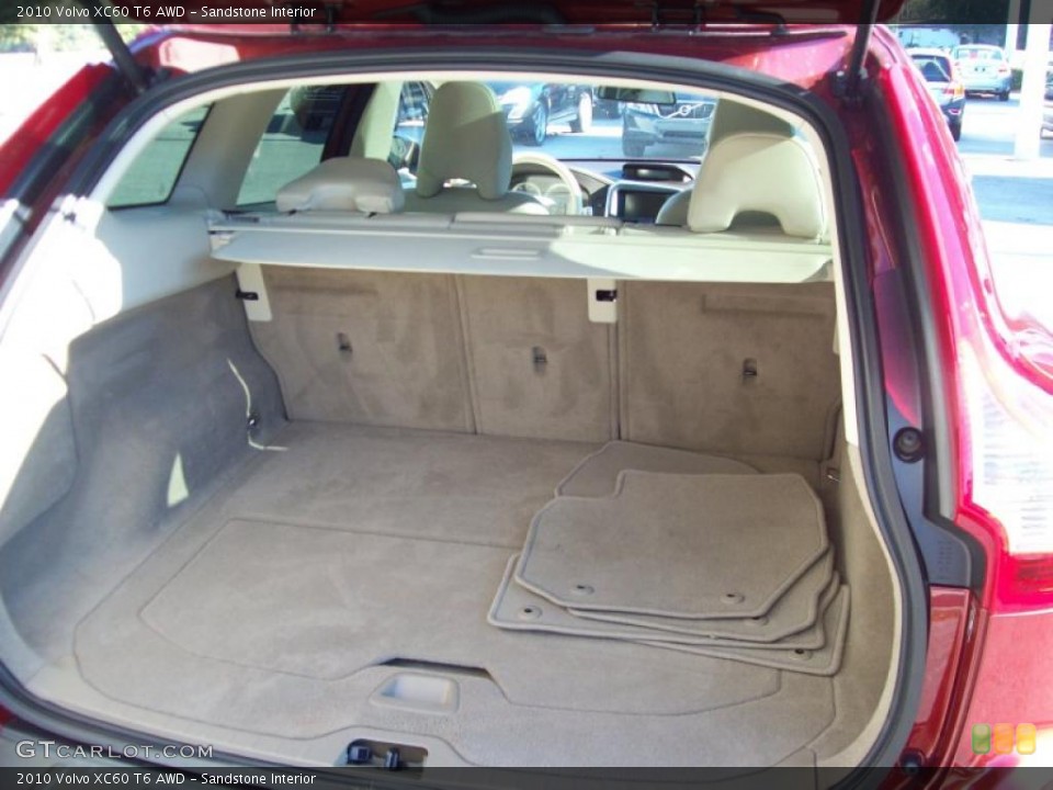 Sandstone Interior Trunk for the 2010 Volvo XC60 T6 AWD #41609085