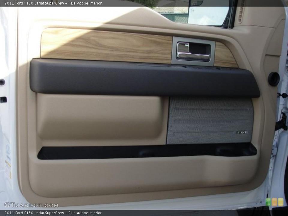 Pale Adobe Interior Door Panel for the 2011 Ford F150 Lariat SuperCrew #41609337