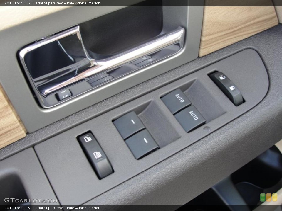 Pale Adobe Interior Controls for the 2011 Ford F150 Lariat SuperCrew #41609353