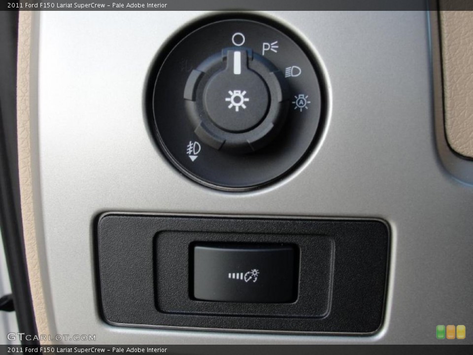 Pale Adobe Interior Controls for the 2011 Ford F150 Lariat SuperCrew #41609513