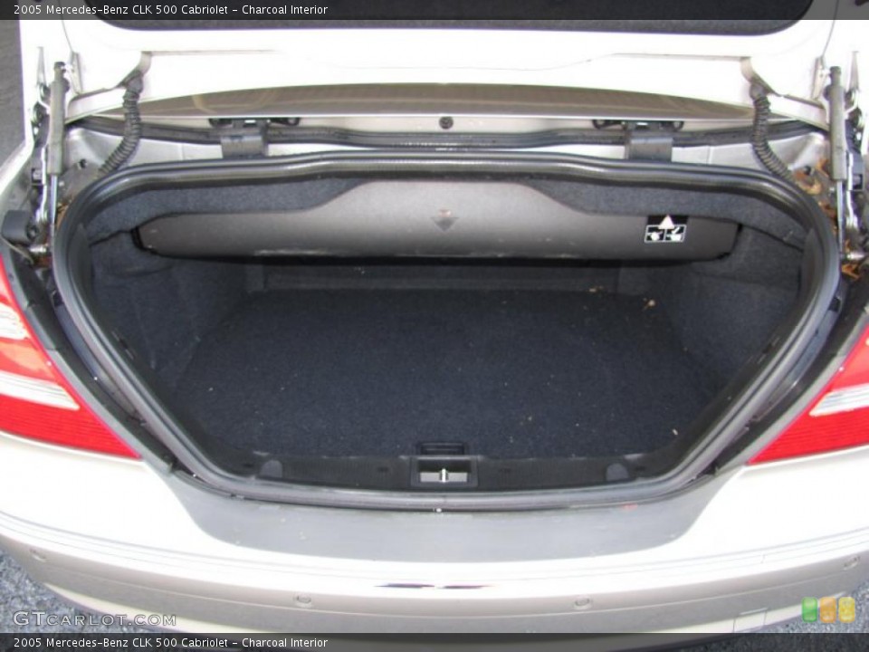 Charcoal Interior Trunk for the 2005 Mercedes-Benz CLK 500 Cabriolet #41609585