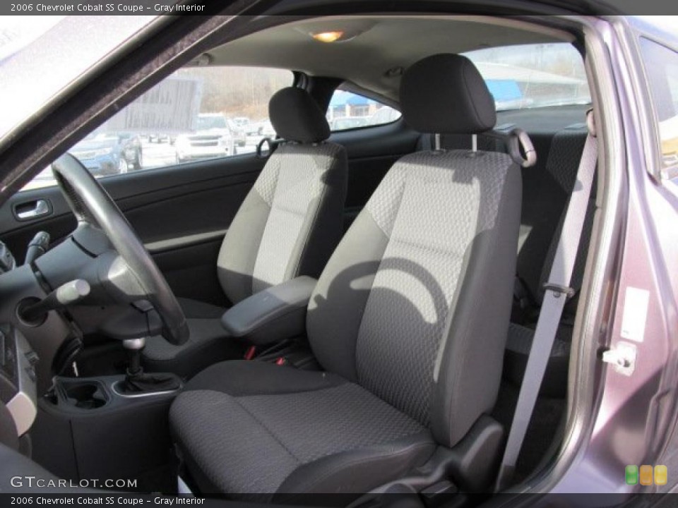 Gray Interior Photo for the 2006 Chevrolet Cobalt SS Coupe #41611208