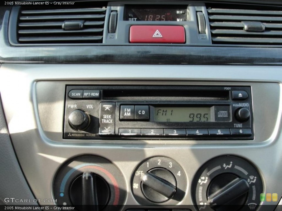 Gray Interior Controls for the 2005 Mitsubishi Lancer ES #41614112