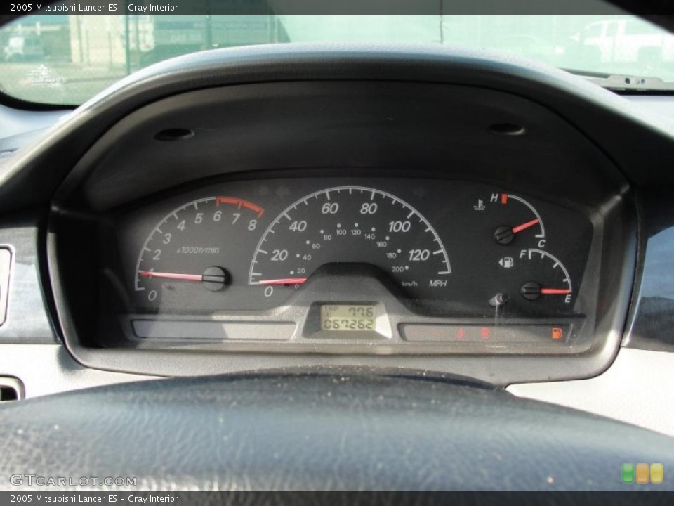 Gray Interior Gauges for the 2005 Mitsubishi Lancer ES #41614208