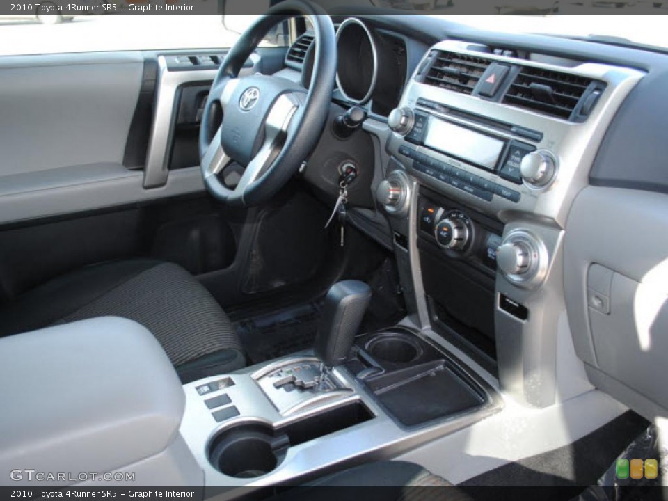 Graphite Interior Dashboard for the 2010 Toyota 4Runner SR5 #41615208