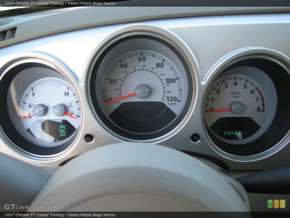 Pastel Pebble Beige Interior Gauges for the 2007 Chrysler PT Cruiser Touring #41615468