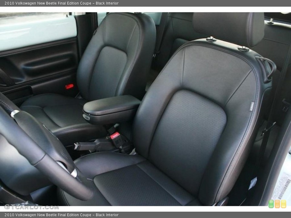 Black Interior Photo for the 2010 Volkswagen New Beetle Final Edition Coupe #41616556