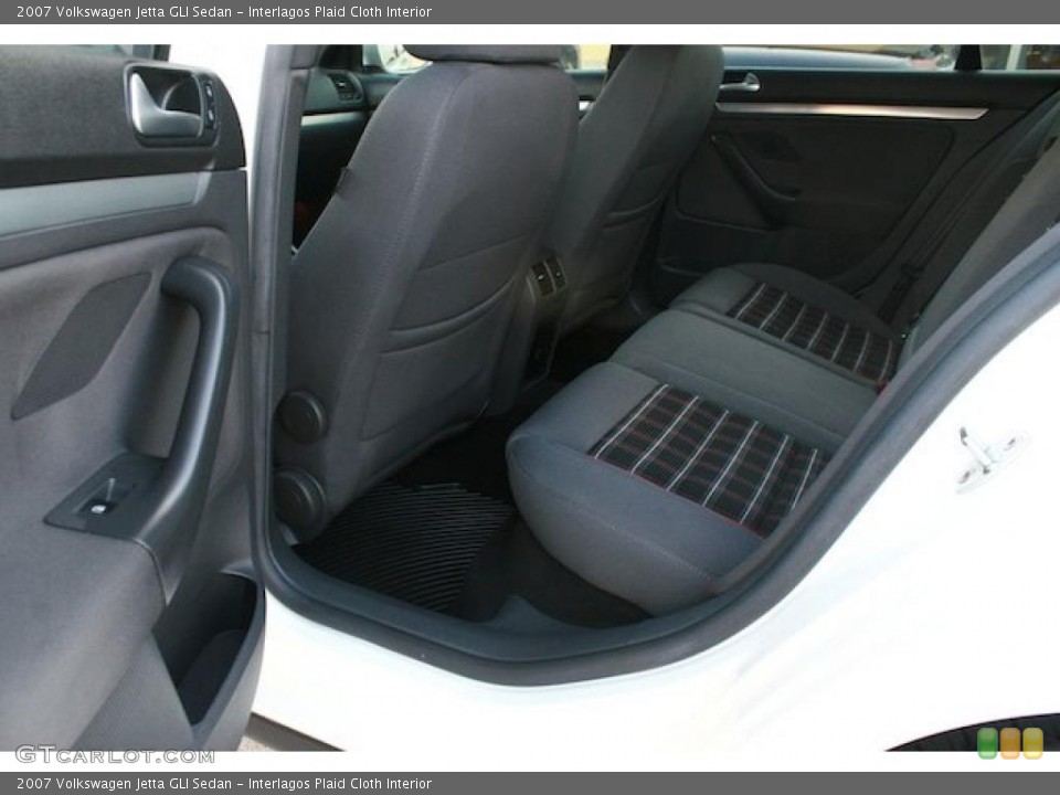 Interlagos Plaid Cloth Interior Photo for the 2007 Volkswagen Jetta GLI Sedan #41617281